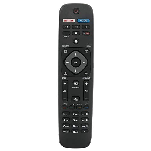 Product Cover NH500UP Replace Remote fit for Philips TV 50PFL5601/F7 65PFL5602/F7 55PFL5602/F7 50PFL5602/F7 43PFL5602/F7 32PFL4902/F7 40PFL4901/F7 43PFL4901/F7 50PFL4901/F7 43PFL4902/F7 65PFL6902/F7 55PFL6902/F7