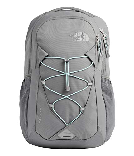 Product Cover The North Face Women's Jester Backpack, Zinc Grey/Windmill Blue, One Size