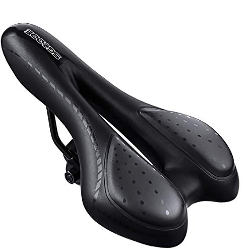 Product Cover SGODDE Comfortable Bike Seat-Gel Waterproof Bicycle Saddle with Central Relief Zone and Ergonomics Design for Mountain Bikes,Road Bikes,Men and Women