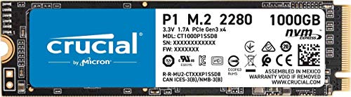 Product Cover Crucial P1 1TB 3D NAND NVMe PCIe M.2 SSD - CT1000P1SSD8