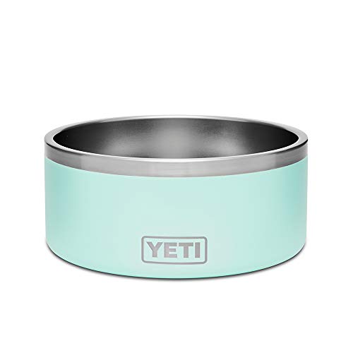 Product Cover YETI Boomer 8 Stainless Steel, Non-Slip Dog Bowl, Holds 64 Ounces, Seafoam Duracoat