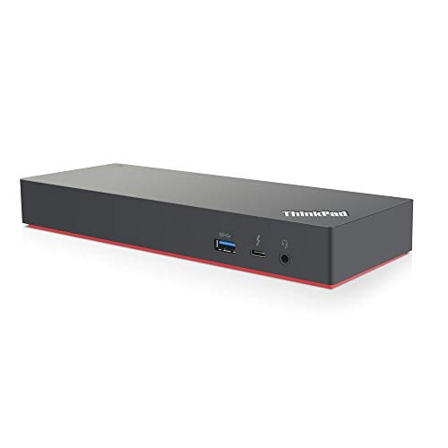 Product Cover Lenovo USA ThinkPad Thunderbolt 3 Workstation USB Dock with 230w and 65w AC Included with Power Cords (MFG P/N ; 40AN0230US)