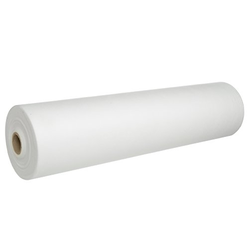 Product Cover 1 Beauty/Spa Perforated Disposable Bed ROLL, White Non-Woven Exam Bed Cover, 55 Sheets, 24 Inches X 330 Feet, Massage Bed Sheets, Table Covers for Massage, Facial, Wax, Lash, Micro-needling, Tattoo.