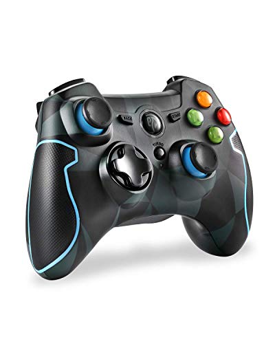 Product Cover EasySMX 2.4G Wireless Controller for PS3, PC Gamepads with Vibration Fire Button Range up to 10m Support PC,Laptop, Android and TV BOX