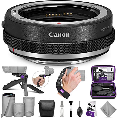 Product Cover Canon Control Ring Mount Adapter EF-EOS R with Altura Photo Essential Accessory Bundle