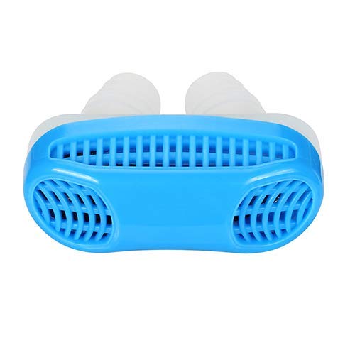 Product Cover BomStar Anti Snoring Devices-Air Purifier Filter Snore Stopper Device Nose Vent Solution for Comfortable Sleep (Blue)