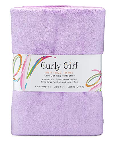 Product Cover Curly Girl, Curly Hair Towel, Large Microfiber 22