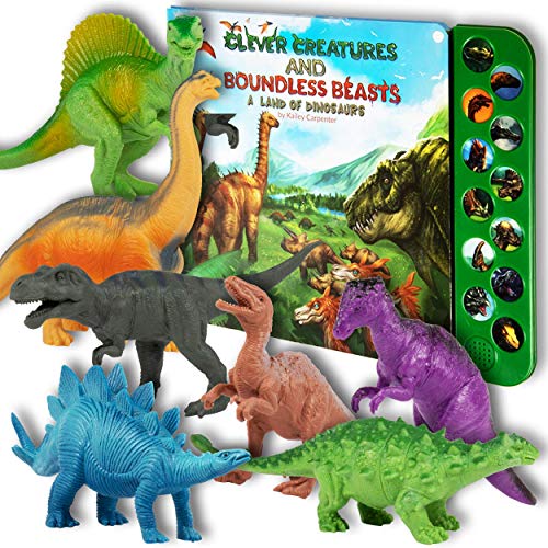 Product Cover Li'l Gen Dinosaur Toys for Boys and Girls 3 Years Old & Up - Realistic Looking 7