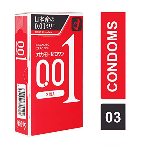 Product Cover Okamoto Regular Ultra-Sensitive Thin Condom 001 (0.01 mm) -Contains 3 Pieces