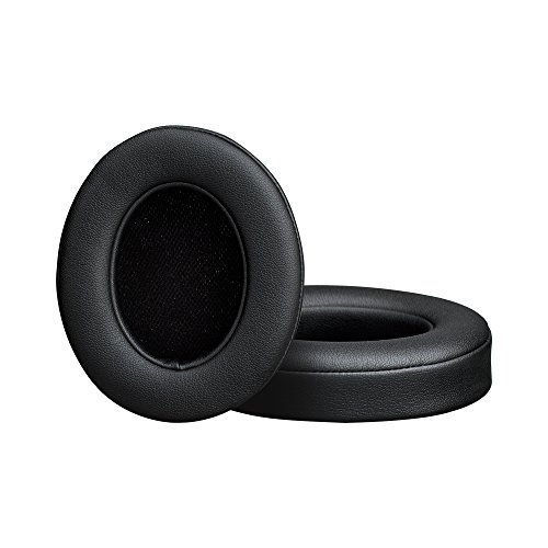Product Cover Beats Studio Replacement Ear Pads Cushions - Noise Isolation Adaptive Memory Foam | Upgraded Strong Adhesive with Easy Installation - Compatible with Studio 2 & 3 / Wired/Wireless,Black