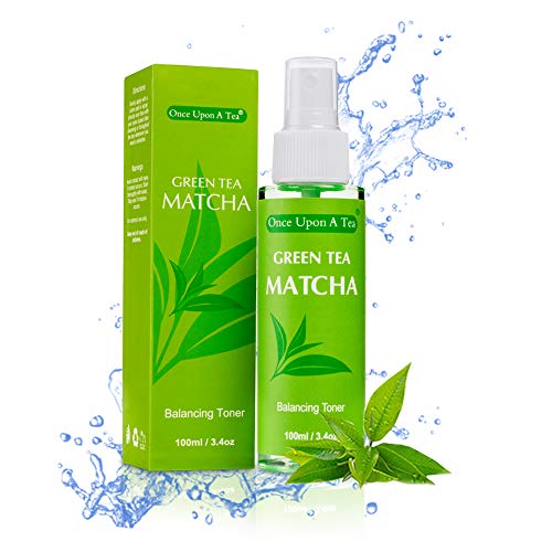 Product Cover Green Tea Matcha Balancing Toner, Alcohol-Free Facial Mist, 90% Organic Face Spray, Best Pore Minimizer & Calming Skin Treatment For Sensitive, Dry & Combination Types, Prep for Serum & Moisturizer