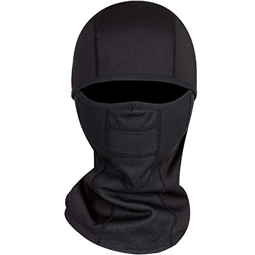 Product Cover Adult Winter Fleece Grasping Balaclavas Face Cover Windproof Ski Mask Hat.YR.Lover (black4)