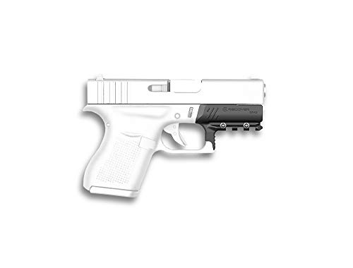 Product Cover Recover Tactical GR43 Picatinny Rail for The Glock 43, 43X, 48- Easy Installation, No Modifications Required to Your Firearm, no Need for a Gunsmith. Installs in Under 3 Minutes