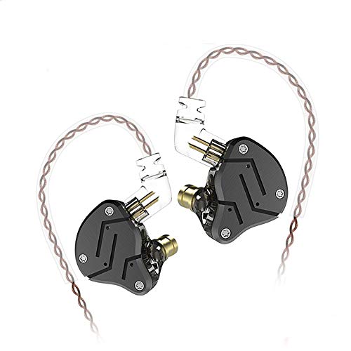 Product Cover KZ ZSN HiFi Noise-Isolating in Ear Monitor Without Microphone (Black Grey)