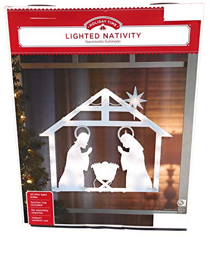 Product Cover Impact Innovations Christmas Lighted Nativity Creche Birth of Jesus Christ