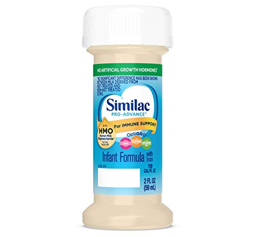 Product Cover Similac Pro-Advance Infant Formula with 2'-FL HMO for Immune Support Ready to Feed Newborn Bottles, 2 fl oz (Special Discount Offer) (24)