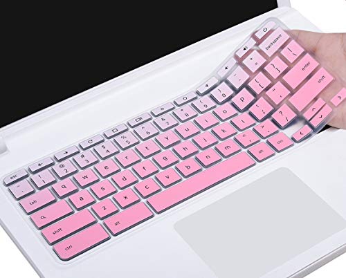 Product Cover Keyboard Skin Protector Compatible 2019 2018 ASUS Chromebook C523NA 15.6