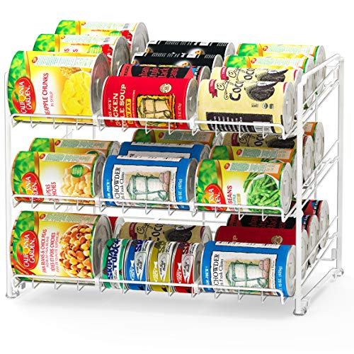 Product Cover SimpleHouseware Stackable Can Rack Organizer, White