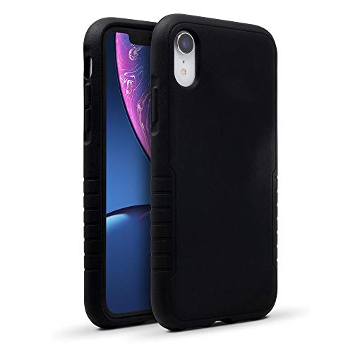Product Cover BodyGuardz - Shock Case Compatible w/iPhone Xr, TPU Case with Impact-Absorbing Technology - Apple iPhone Xr (Black)