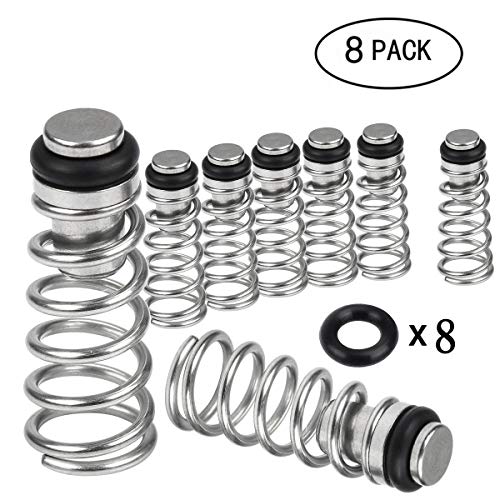 Product Cover 8 PCS Poppet Valve Universal Poppet Valve Keg Poppet Valve Ball Lock Poppet Valve Pin Lock Poppet for Homebrewing (8 PCS)