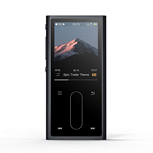 Product Cover FiiO M3K 192K/24Bit Mini HiFi Metal Shell MP3 Player with Digital Voice Recorder,24 Hours Playback and Expandable Up to 512GB with Independent Lock & Volume Control,Black