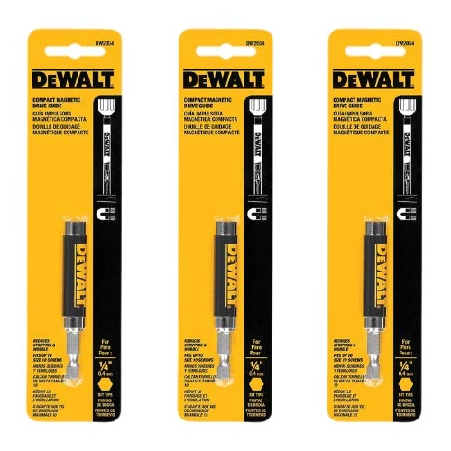 Product Cover DEWALT DW2054 1/4-Inch Compact Magnetic Drive Guide (3 PACK)