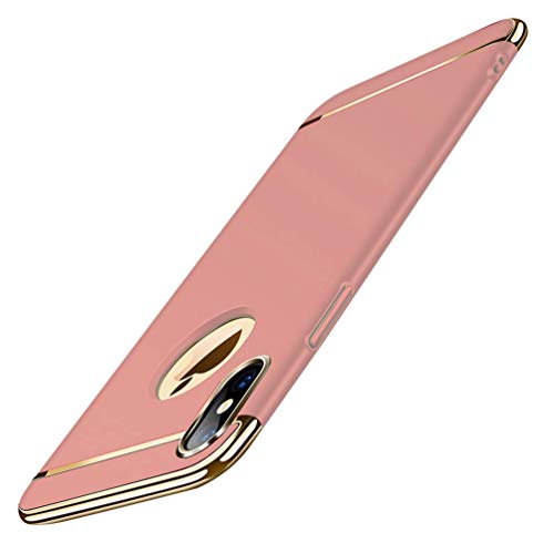 Product Cover ATRAING iPhone Xs Max Case, Shockproof Thin Hard Case Cover for Apple iPhone Xs Max (Rose Gold)
