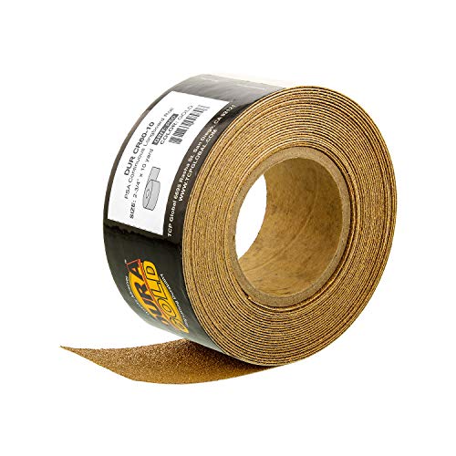 Product Cover Dura-Gold - Premium - 60 Grit Gold - Longboard Continuous Roll 10 Yards Long by 2-3/4