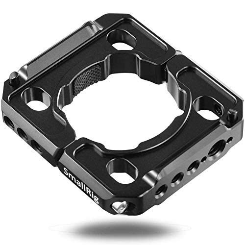 Product Cover SMALLRIG Rod Clamp Ring Extension Mounting Ring Compatible with DJI Ronin S Gimbal Stabilizer for DSLR Camera w/NATO Rail, 1/4'' Threaded Holes and 3/8'' Locating Holes for ARRI Standard - 2221