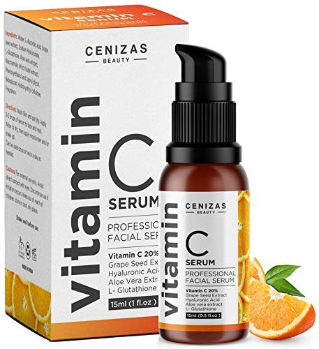 Product Cover Cenizas 20% Vitamin C Serum With Hyaluronic Acid - Anti Wrinkle & Anti Ageing - 15ML