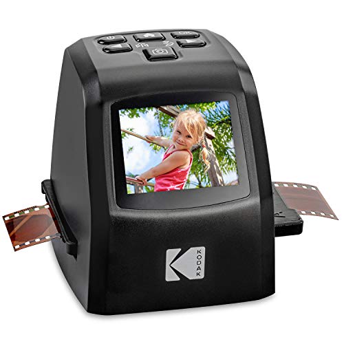 Product Cover KODAK Mini Digital Film & Slide Scanner - Converts 35mm, 126, 110, Super 8 & 8mm Film Negatives & Slides to 22 Megapixel JPEG Images - Includes - 2.4 LCD Screen - Easy Load Film Adapters