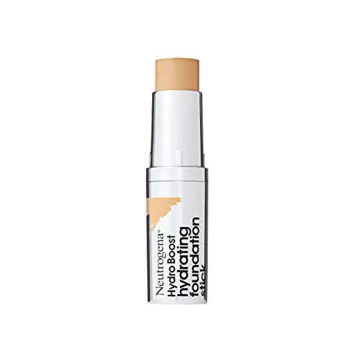 Product Cover Neutrogena Hydro Boost Hydrating Foundation Stick with Hyaluronic Acid, Oil-Free & Non-Comedogenic Moisturizing Makeup for Smooth Coverage & Radiant-Looking Skin, Natural Beige, 0.29 oz