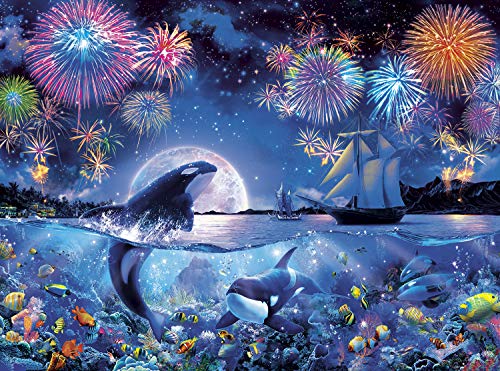 Product Cover Buffalo Games - Marine Color - The Dramatic Night - 1000 Piece Jigsaw Puzzle