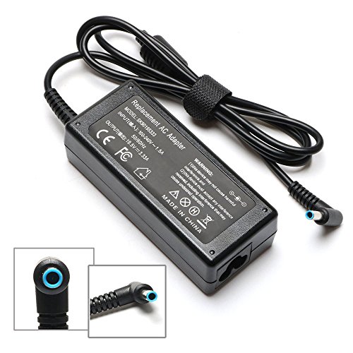Product Cover 65W Laptop AC Adapter Battery Charger for HP Spectre X360 Envy X360,Chromebook 11 G3 G4 G5 EE Chromebook 14 Pavilion 15 Series 14-q039wm 15-f023wm 15-f059wm Power Supply Cord