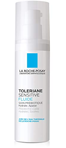 Product Cover La Roche-Posay Toleriane Sensitive Fluide Protective Moisturizer, Oil-Free, 1.35 Fl oz