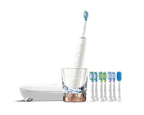 Product Cover Philips Sonicare DiamondClean Smart 9700 Rechargeable Electric Toothbrush, Rose Gold HX9957/61