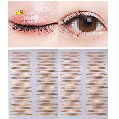 Product Cover 800 PCS Skin Color Lace Mesh Olive Type Makeup Eyelid Paste Beauty Big Eye Decoration Natural Invisible Seamless Waterproof Sticky Lasting Eyelid Sticker