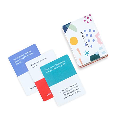 Product Cover Holstee Reflection Cards - A Deck of 100+ Questions to Spark Meaningful Connections and Conversations