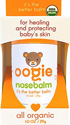 Product Cover Oogie nosebalm - 1oz (29g) Ointment - for Healing Baby's Nose, Cheeks, face & Delicate Skin - USDA Certified
