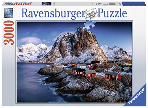 Product Cover Ravensburger 17081 Hamnoy Lofoten - 3000 Piece Puzzle for Adults, Every Piece is Unique, Softclick Technology Means Pieces Fit Together Perfectly