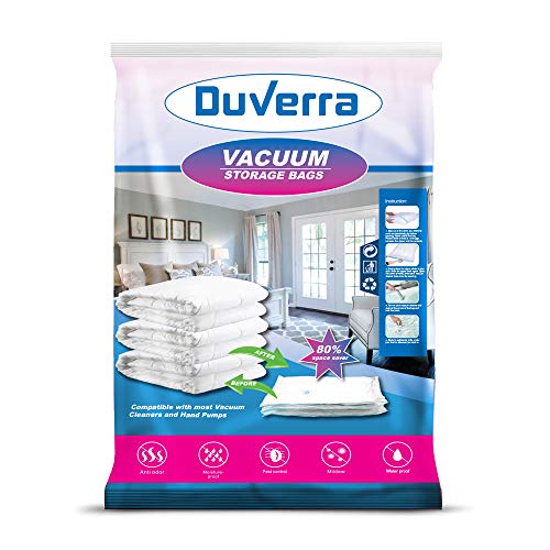 Product Cover Reusable Vacuum Storage Space Saver Bags, (Pump not Included). (28 x 20 Inch / 50 x 70 cm) (Small - 6 Pack(50 x 70 cm))
