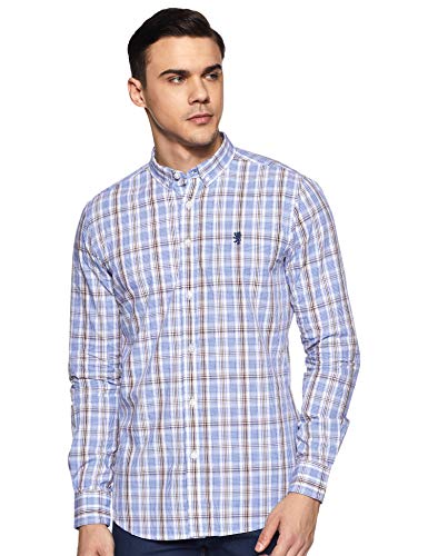 Product Cover Red Tape Men's Checkered Regular Fit Casual Shirt