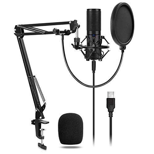 Product Cover TONOR USB Microphone Kit Q9 Condenser Computer Cardioid Mic for Podcast, Game, YouTube Video, Stream, Recording Music, Voice Over