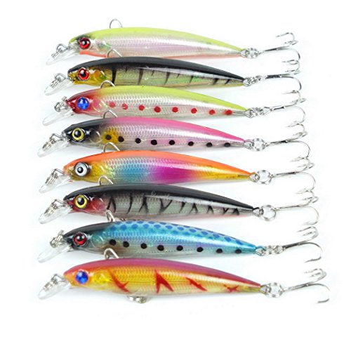Product Cover aorace Saltwater Fishing Lures Squid Laser Salwater 3D Minnow Fishing Lures Salt Swimbait Wobbler