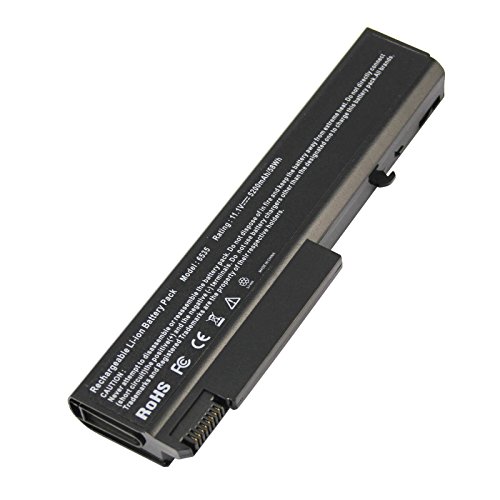 Product Cover Laptop Battery Compatible HP EliteBook 8440P 6930P 8440W ProBook 6440B 6455B 6540B 6545B 6550B Compaq 6730B 6735B 6530B, fits P/N 482962-001 HSTNN-UB69 KU531AA - High Extended Performance