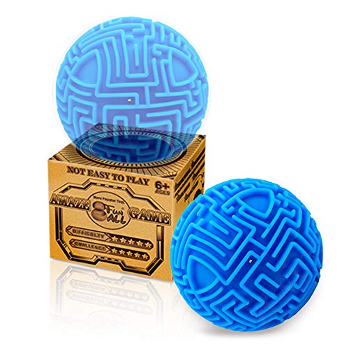 Product Cover Maze 3D Puzzles Brain Teasers Ball for Adults Kids,Hard Challenges Gravity  Memory Sequential Puzzles