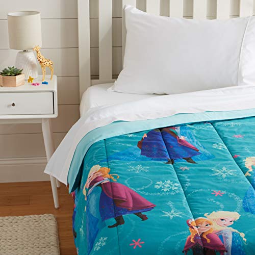 Product Cover AmazonBasics by Disney Frozen Swirl Comforter, Twin