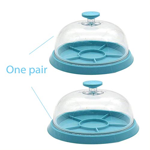 Product Cover One pair plastic Dustsheet cover/watch movement cover/Tray Parts Watchmakers