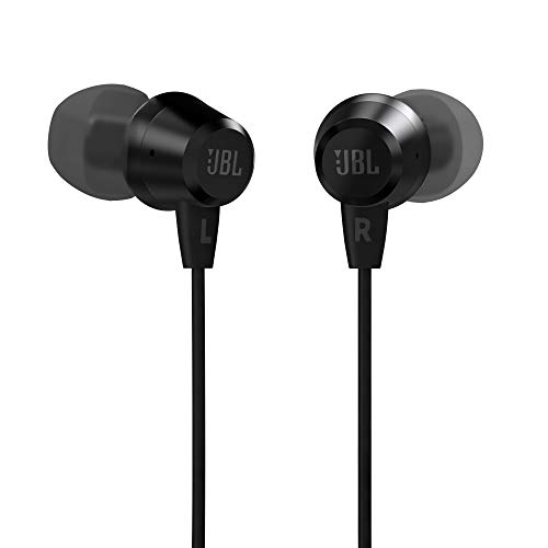 Product Cover JBL C50HI in-Ear Headphones with Mic (Black)
