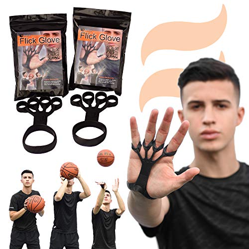 Product Cover Flick Glove - Basketball Training aid - Follow Through/Shooting Accessories - Perfect Your Follow Through - Instantly Improve Your Shot - Fix Bad Habits with Proper Shooting FormUpdated Tear-Free